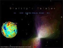 Tablet Screenshot of gravitysrainbow.com